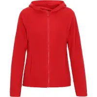 Mymo Chaqueta polar rojo oscuro