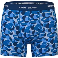 Happy Shorts Calzoncillo boxer azul / azul oscuro