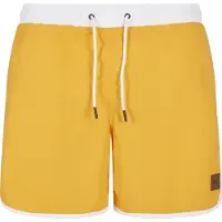 Urban Classics Bermudas 'Retro' dorado / blanco