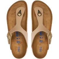 Birkenstock Sandalias de dedo 'Gizeh' arena