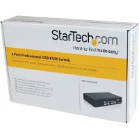 StarTech.com Docking Station 4 Port Vga Usb Kvm Switch With