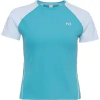 Kari Traa - Women's Linnea Tee - Camiseta funcional size L, turquesa