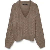 Vero Moda Jersey 'VMDream' marrón