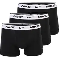 Nike Calzoncillo boxer gris / negro / blanco