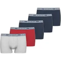 Tom Tailor Calzoncillo boxer marino / gris claro / rojo