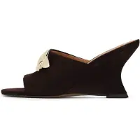 Kazar Zapatos abiertos marrón oscuro