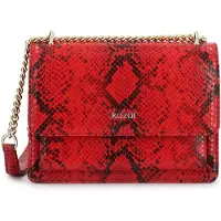 Kazar Bolso de hombro rojo / negro