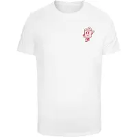 Mister tee Camiseta 'Negroni Please' rojo / blanco