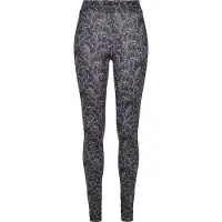 Urban Classics Leggings negro / blanco