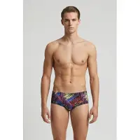 Arena Men's Energy Swim Low Waist Short Black Multi Talla: 105 | Bañadores Outlet | Hombre | Negro
