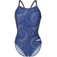 Arena - Women's Fireflow Swimsuit Lightdrop Back - Traje de baño size 46, azul