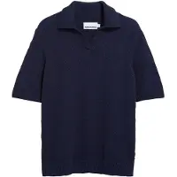 Armedangels - Boucle Knit - Polo size XXL, azul
