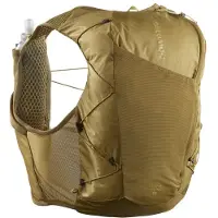 Salomon - Active Skin 12 Set - Mochila de trail running size L, marrón