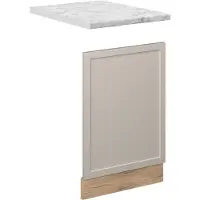 Vicco Panel frontal Fame-Line GrisBeige 45 cm , ET Mármol, Model 50419