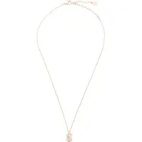 Swarovski Cadena oro rosa / transparente