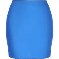 Faina Falda azul real