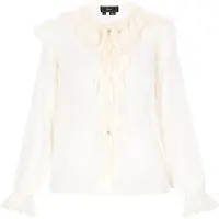 Faina Blusa blanco lana