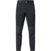 Haglöfs - Ropa de senderismo - Alert Mid Pant M True Black - Talla 52 FR - Negro