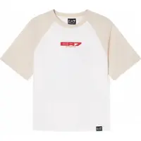 EA7 para niño. 7B000287_AF13244 Camiseta Graphic Series Boy blanco (10Años= 142cm), Casual, Algodón, Manga corta, moda infantil, outlet