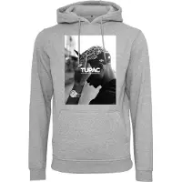 Mister tee Sudadera 'F*ck the World' gris claro / gris oscuro / negro / blanco