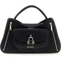 GUESS Bolso de hombro 'Sac Bandoulière Cordelia Logo Luxury Black' negro