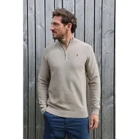 Kultivate Kn Crossed Zip Seneca Rock Talla: XXL | Jerséis Outlet | Hombre