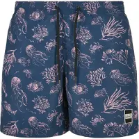 Urban Classics Bermudas marino / rosa
