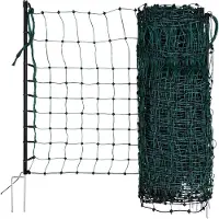 Kerbl , malla para conejos, 50 metros, 65 cm de altura, doble borde, color verde