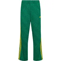 Adidas Originals Pantalón 'Firebird' amarillo oscuro / verde / verde oscuro