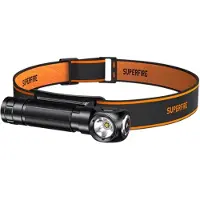 Superfire Linterna Frontal 2 In 1 Th04 600lm Usb-c