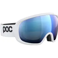 POC - Máscaras de esquí - Fovea Blixten White/Partly Sunny Blue - Blanco