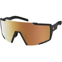 SCOTT - Gafas de sol - Shield Ls Black Amp Ls Gold Chrome S1-3 - Negro