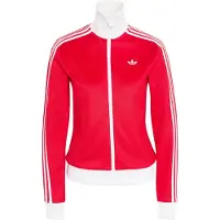 Adidas Originals Sudadera con cremallera 'Classic' rojo / blanco