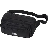 Lonsdale Riñonera 'Isfield' negro / blanco