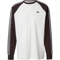 Adidas Camiseta 'CALI' marrón oscuro / blanco