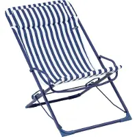 Lafuma - Transaswing Airlon + - Silla de camping blanco/azul
