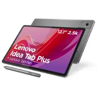 Lenovo Idea Tab Plus 12.1 8GB 256GB - Luna Grey + Pen Procesador MediaTek Dimensity 6400 2,50 GHz , Android 15 o versiones posteriores, 256 GB UFS 2.2 - ZAG70458ES