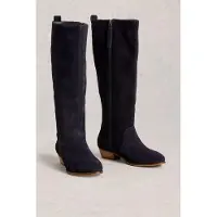 White Stuff Willow Suede Knee High Boot Dark Navy Talla: 5 | Botas Outlet | Mujer | Azul
