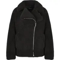 Urban Classics Chaqueta de invierno 'Sherpa' negro