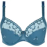 Chantelle Co Bra Underw. Very Covering Jeans Blue Shades Talla: E100 | Brasieres Outlet | Mujer | Azul