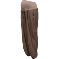 ONLY Maternity Pantalón bombacho 'OLMCamillie' chocolate
