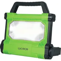 Luceco Lámpara de trabajo LED, batería, 30W, para construcción, lámpara de trabajo, linterna de mano, lámpara de taller