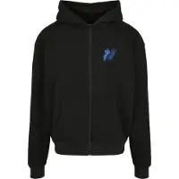 Mister tee Sudadera con cremallera azul / gris / negro
