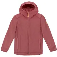 Fjällräven - Kid's Keb Fleece Hoodie - Chaqueta de lana size 122, rojo