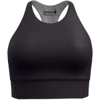 Smartwool - Women's Active Crop Bra - Sujetador deportivo size M, negro/gris