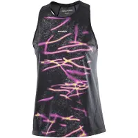 Salomon - Women's SHKout Core Tank GFX - Camiseta sin mangas size S, gris