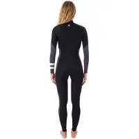 Hurley Traje De Neopreno Con Cremallera En El Pecho De Manga Larga Para Mujer Advant 3/2 Mm