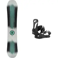 Ride - Packs (snowboard + fijaciones) - Pack Manic 2026 de Madera - Verde