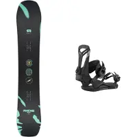 Ride - Packs (snowboard + fijaciones) - Pack Berzerker 2026 - Negro