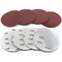 HBM Conjunto de discos de lija autoadhesivos de 150 mm y 40 piezas